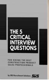 The Five Critical interview questions 3D Cover